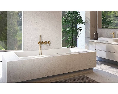 Приобрести Смеситель для ванны Timo Saona 2314/17YSM Золото матовое в магазине сантехники Santeh-Crystal.ru