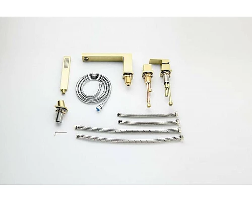 Заказать Смеситель на борт ванны Timo Selene 2130/17Y Золото матовое в магазине сантехники Santeh-Crystal.ru