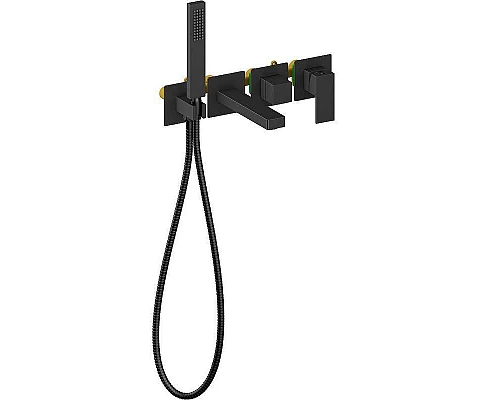 Заказать Смеситель для ванны Timo Selene 2014/03YSM Черный в магазине сантехники Santeh-Crystal.ru