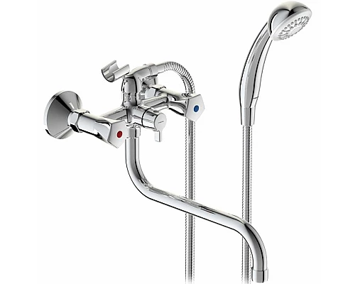 Приобрести Смеситель для ванны Vidima Life BA362AA Хром в магазине сантехники Santeh-Crystal.ru