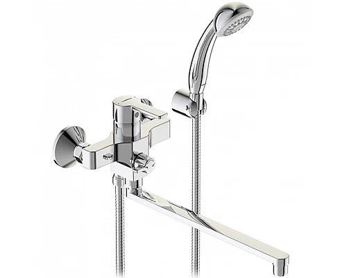 Приобрести Смеситель для ванны Vidima Uno BA320AA универсальный Хром в магазине сантехники Santeh-Crystal.ru