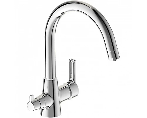 Купить Смеситель для кухни Vidima Uno BA356AA Хром в магазине сантехники Santeh-Crystal.ru