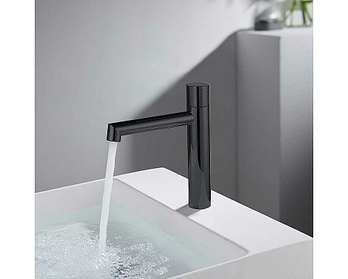 Заказать Смеситель для раковины Vincea Desire VBF-1D3MB Черный матовый в магазине сантехники Santeh-Crystal.ru