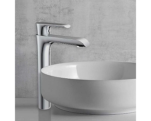 Приобрести Смеситель для раковины Vincea Esse VBF-1E2CH Хром в магазине сантехники Santeh-Crystal.ru