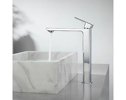 Купить Смеситель для раковины Vincea Next VBF-1N2CH Хром в магазине сантехники Santeh-Crystal.ru