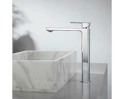 Купить Смеситель для раковины Vincea Next VBF-1N2CH Хром в магазине сантехники Santeh-Crystal.ru