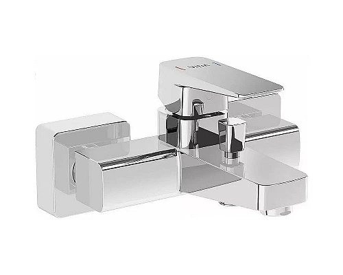 Приобрести Смеситель для ванны Vitra Root Square A42737EXP Хром в магазине сантехники Santeh-Crystal.ru