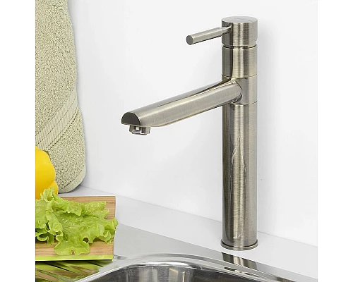 Приобрести Смеситель для кухни WasserKRAFT A8137 Бронза светлая в магазине сантехники Santeh-Crystal.ru