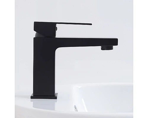 Купить Смеситель для раковины WasserKRAFT Abens 2003 Чёрный матовый в магазине сантехники Santeh-Crystal.ru