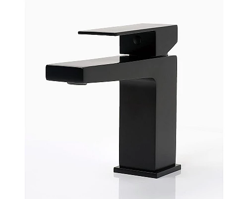 Купить Смеситель для раковины WasserKRAFT Abens 2003 Чёрный матовый в магазине сантехники Santeh-Crystal.ru