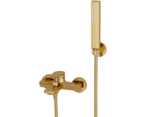 Купить Смеситель для ванны WasserKRAFT Aisch 5501 Золото матовое в магазине сантехники Santeh-Crystal.ru