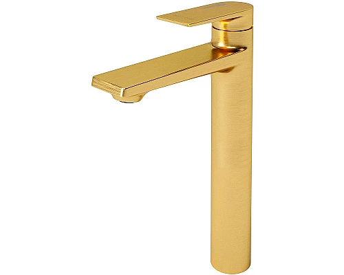 Заказать Смеситель для раковины WasserKRAFT Aisch 5503H Золото матовое в магазине сантехники Santeh-Crystal.ru