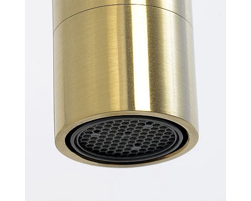 Купить Смеситель для кухни WasserKRAFT Aisch 5507 Золото матовое в магазине сантехники Santeh-Crystal.ru