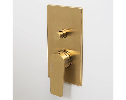 Заказать Смеситель для душа WasserKRAFT Aisch 5561 Золото матовое в магазине сантехники Santeh-Crystal.ru