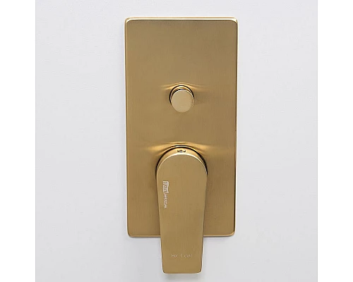 Заказать Смеситель для душа WasserKRAFT Aisch 5561 Золото матовое в магазине сантехники Santeh-Crystal.ru