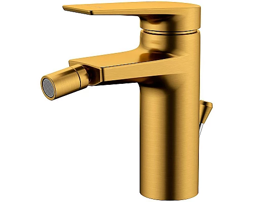Купить Смеситель для биде WasserKRAFT Aisch 5506 Золото матовое в магазине сантехники Santeh-Crystal.ru