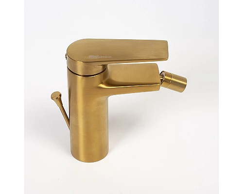 Купить Смеситель для биде WasserKRAFT Aisch 5506 Золото матовое в магазине сантехники Santeh-Crystal.ru