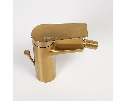 Купить Смеситель для биде WasserKRAFT Aisch 5506 Золото матовое в магазине сантехники Santeh-Crystal.ru