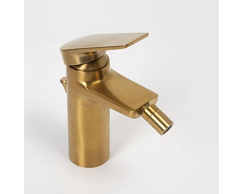 Купить Смеситель для биде WasserKRAFT Aisch 5506 Золото матовое в магазине сантехники Santeh-Crystal.ru