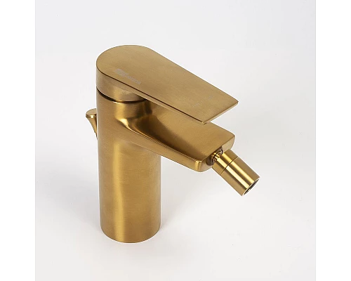 Купить Смеситель для биде WasserKRAFT Aisch 5506 Золото матовое в магазине сантехники Santeh-Crystal.ru