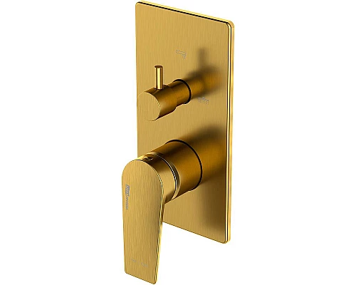 Купить Смеситель для душа WasserKRAFT Aisch 5571 Золото матовое в магазине сантехники Santeh-Crystal.ru