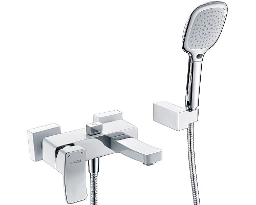 Заказать Смеситель для ванны WasserKRAFT Aller 1061W Белый Хром в магазине сантехники Santeh-Crystal.ru