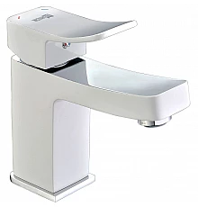 Смеситель для раковины WasserKRAFT Aller 1063W Белый Хром