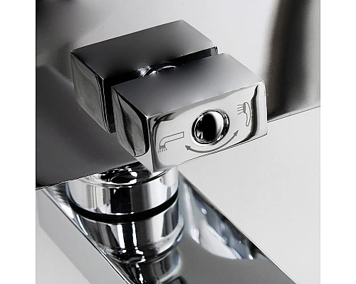 Заказать Смеситель для ванны WasserKRAFT Alme 1502L универсальный Хром в магазине сантехники Santeh-Crystal.ru