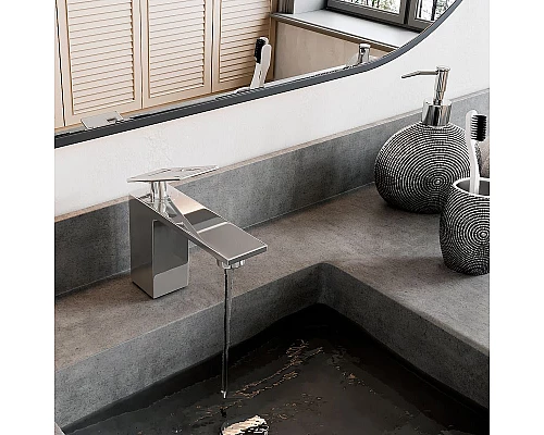 Купить Смеситель для раковины WasserKRAFT Alme 1503 Хром в магазине сантехники Santeh-Crystal.ru