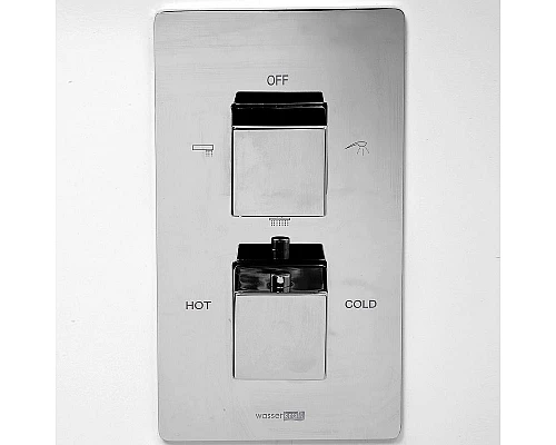 Заказать Смеситель для душа WasserKRAFT Alme 1544 с термостатом Хром в магазине сантехники Santeh-Crystal.ru