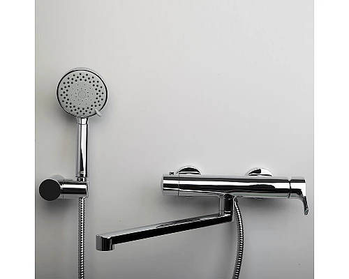 Приобрести Смеситель для ванны WasserKRAFT Berkel 4802L универсальный Хром в магазине сантехники Santeh-Crystal.ru