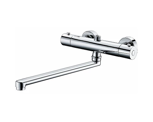 Заказать Смеситель для ванны WasserKRAFT Berkel 4822L универсальный с термостатом Хром в магазине сантехники Santeh-Crystal.ru