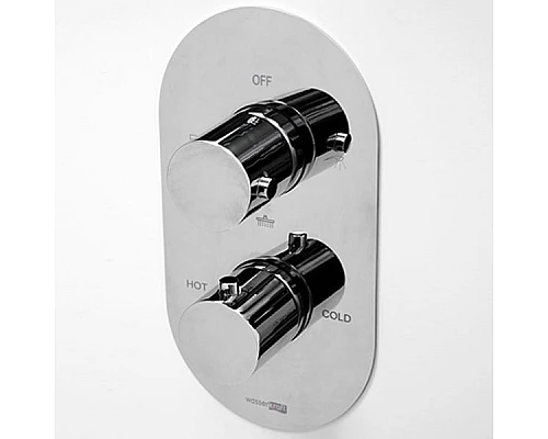 Купить Смеситель для душа WasserKRAFT Berkel 4844 с термостатом Хром в магазине сантехники Santeh-Crystal.ru