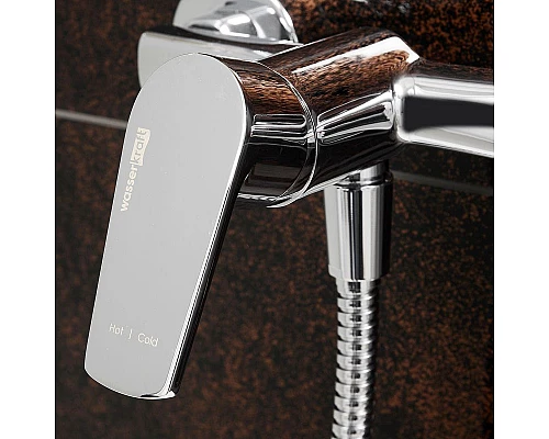 Приобрести Смеситель для душа WasserKRAFT Dill 6102 Хром в магазине сантехники Santeh-Crystal.ru