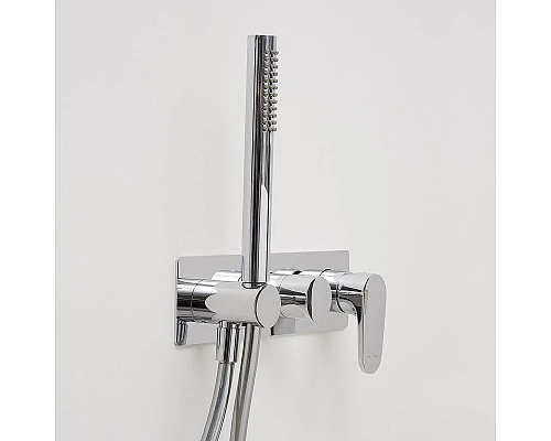 Приобрести Смеситель для душа WasserKRAFT Dinkel 5877 Хром в магазине сантехники Santeh-Crystal.ru