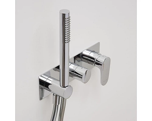 Приобрести Смеситель для душа WasserKRAFT Dinkel 5877 Хром в магазине сантехники Santeh-Crystal.ru