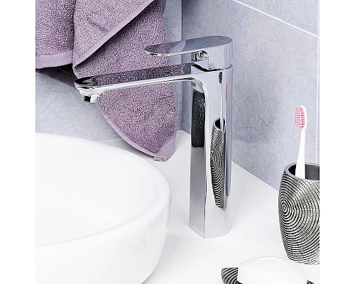 Купить Смеситель для раковины WasserKRAFT Dinkel 5803H Хром в магазине сантехники Santeh-Crystal.ru