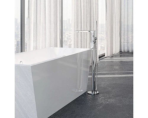 Приобрести Смеситель для ванны WasserKRAFT Dinkel 5821 Хром в магазине сантехники Santeh-Crystal.ru