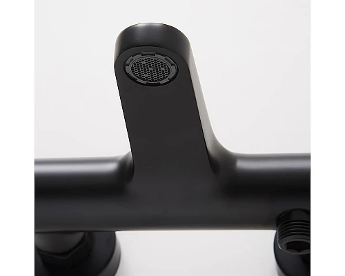 Приобрести Смеситель для ванны WasserKRAFT Elbe 7411 Thermo с термостатом Черный в магазине сантехники Santeh-Crystal.ru