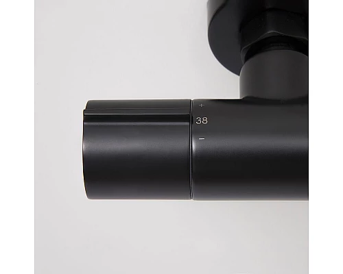 Приобрести Смеситель для ванны WasserKRAFT Elbe 7411 Thermo с термостатом Черный в магазине сантехники Santeh-Crystal.ru