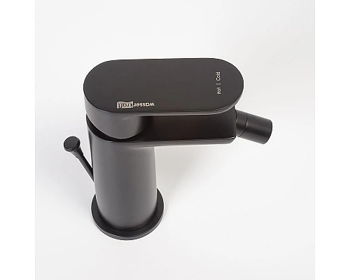 Заказать Смеситель для биде WasserKRAFT Elbe 7406 Черный матовый в магазине сантехники Santeh-Crystal.ru