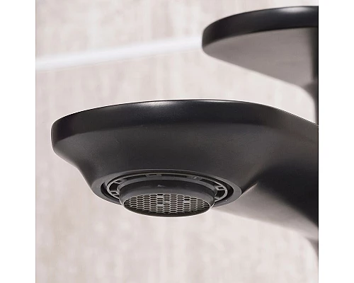 Приобрести Смеситель для раковины WasserKRAFT Elbе 7403 Черный матовый Хром в магазине сантехники Santeh-Crystal.ru