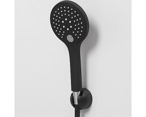 Приобрести Смеситель для ванны WasserKRAFT Elbе 7401 Черный матовый Хром в магазине сантехники Santeh-Crystal.ru