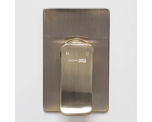 Купить Смеситель для душа WasserKRAFT Exter 1651 Светлая бронза в магазине сантехники Santeh-Crystal.ru