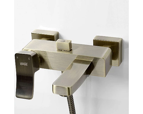 Заказать Смеситель для ванны WasserKRAFT Exter 1601 Светлая бронза в магазине сантехники Santeh-Crystal.ru