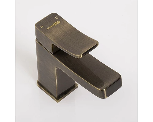 Купить Смеситель для раковины WasserKRAFT Exter 1603 Светлая бронза в магазине сантехники Santeh-Crystal.ru