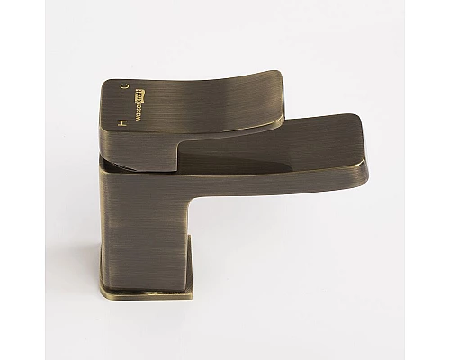 Купить Смеситель для раковины WasserKRAFT Exter 1603 Светлая бронза в магазине сантехники Santeh-Crystal.ru