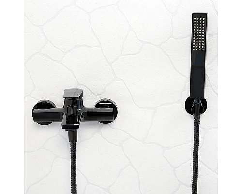 Заказать Смеситель для ванны WasserKRAFT Glan 6601 Черный глянцевый в магазине сантехники Santeh-Crystal.ru