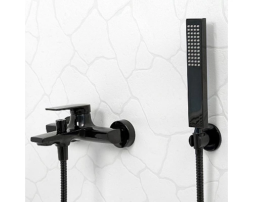 Заказать Смеситель для ванны WasserKRAFT Glan 6601 Черный глянцевый в магазине сантехники Santeh-Crystal.ru