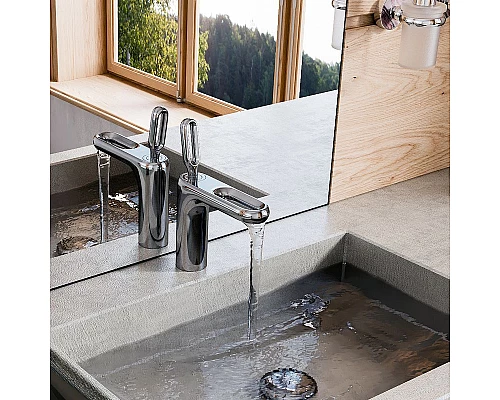 Заказать Смеситель для раковины WasserKRAFT Kammel 1803 Хром в магазине сантехники Santeh-Crystal.ru